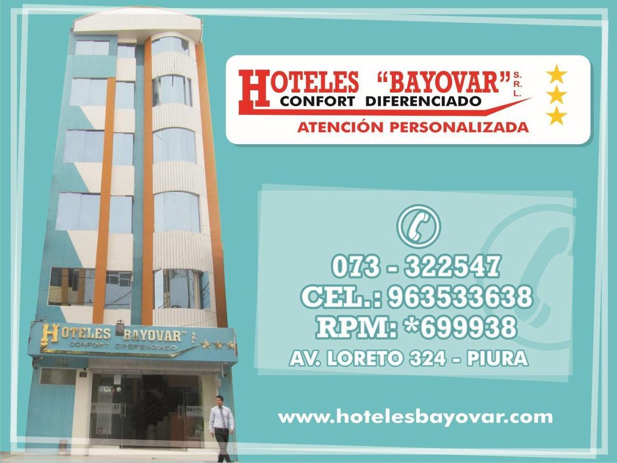 Hotel Bayovar 피우라 외부 사진